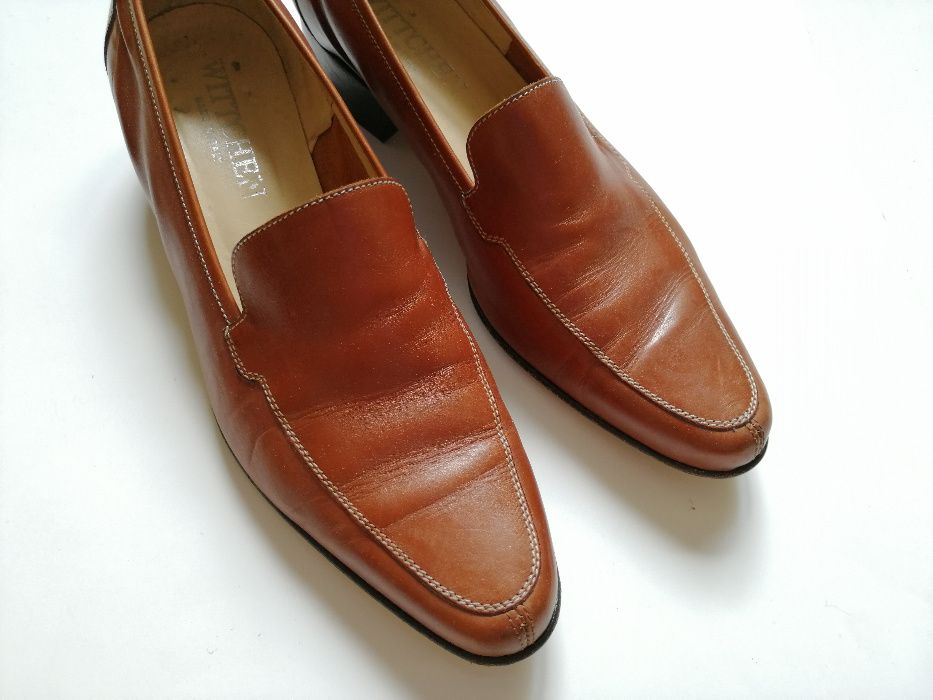 WITTCHEN buty damskie mokasyny brazowe rozm. 36 / 37 skóra naturalna