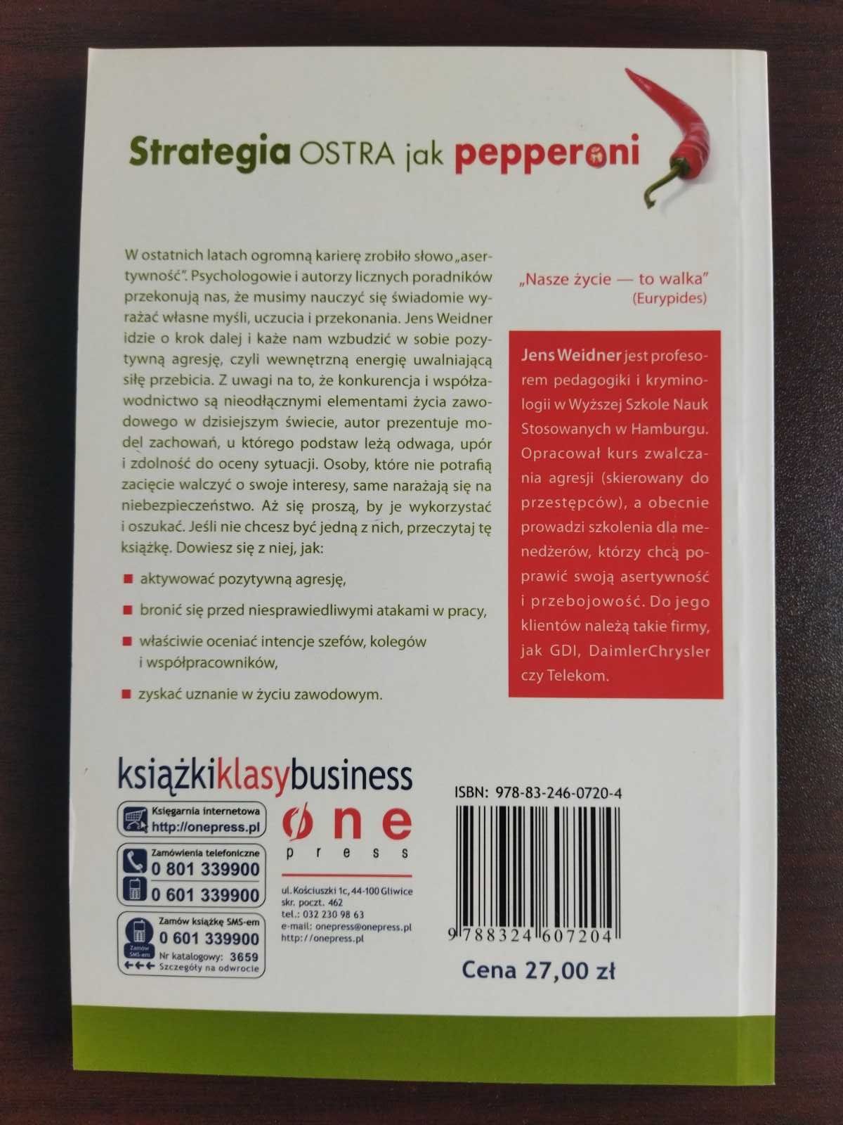 Książka pt.: Strategia ostra jak pepperoni