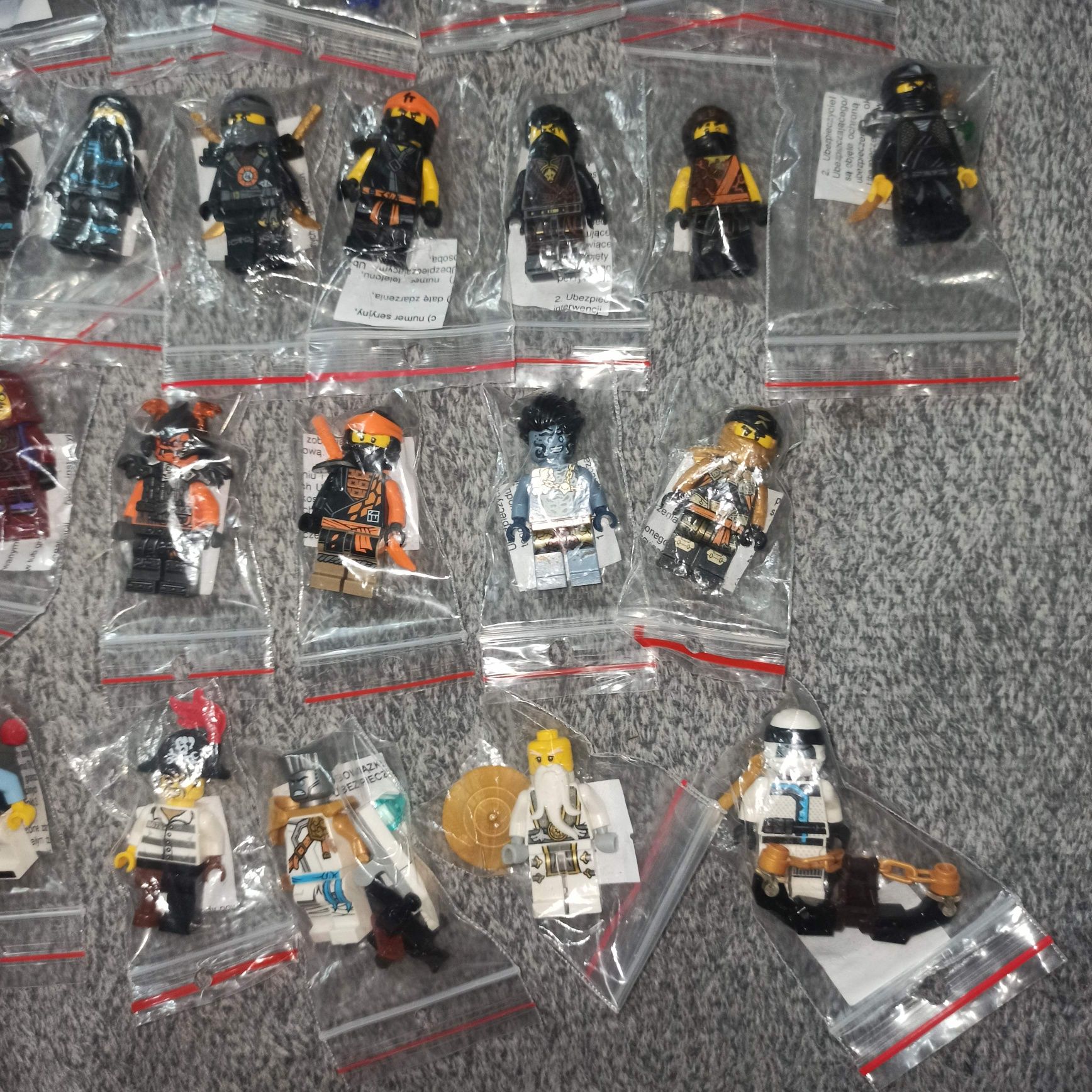 Figurki lego ninjago każda 30 zł