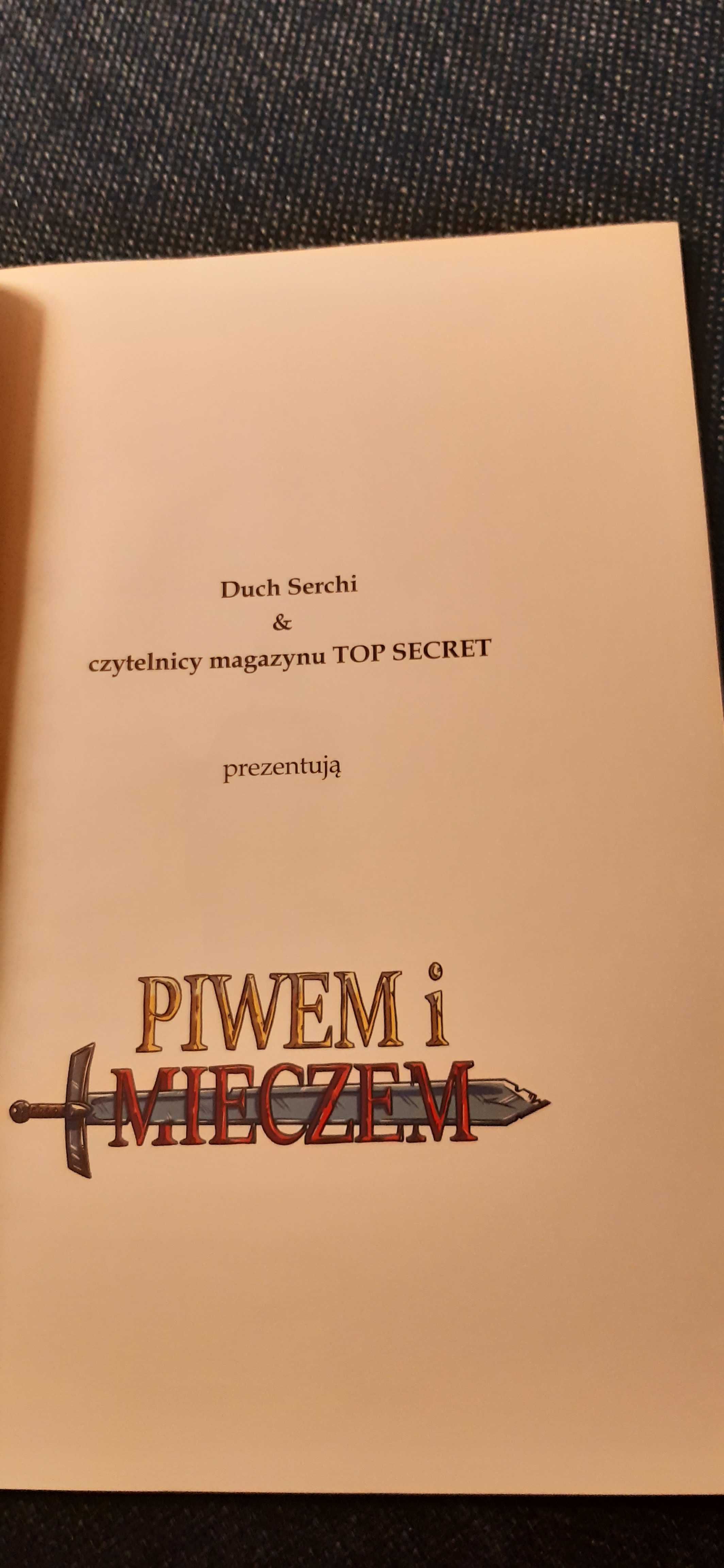 PIWEM I MIECZEM. Piotr Mincberg, Top Secret, komiks