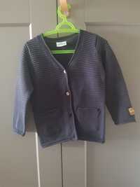 Sweter rozpinany 86/92