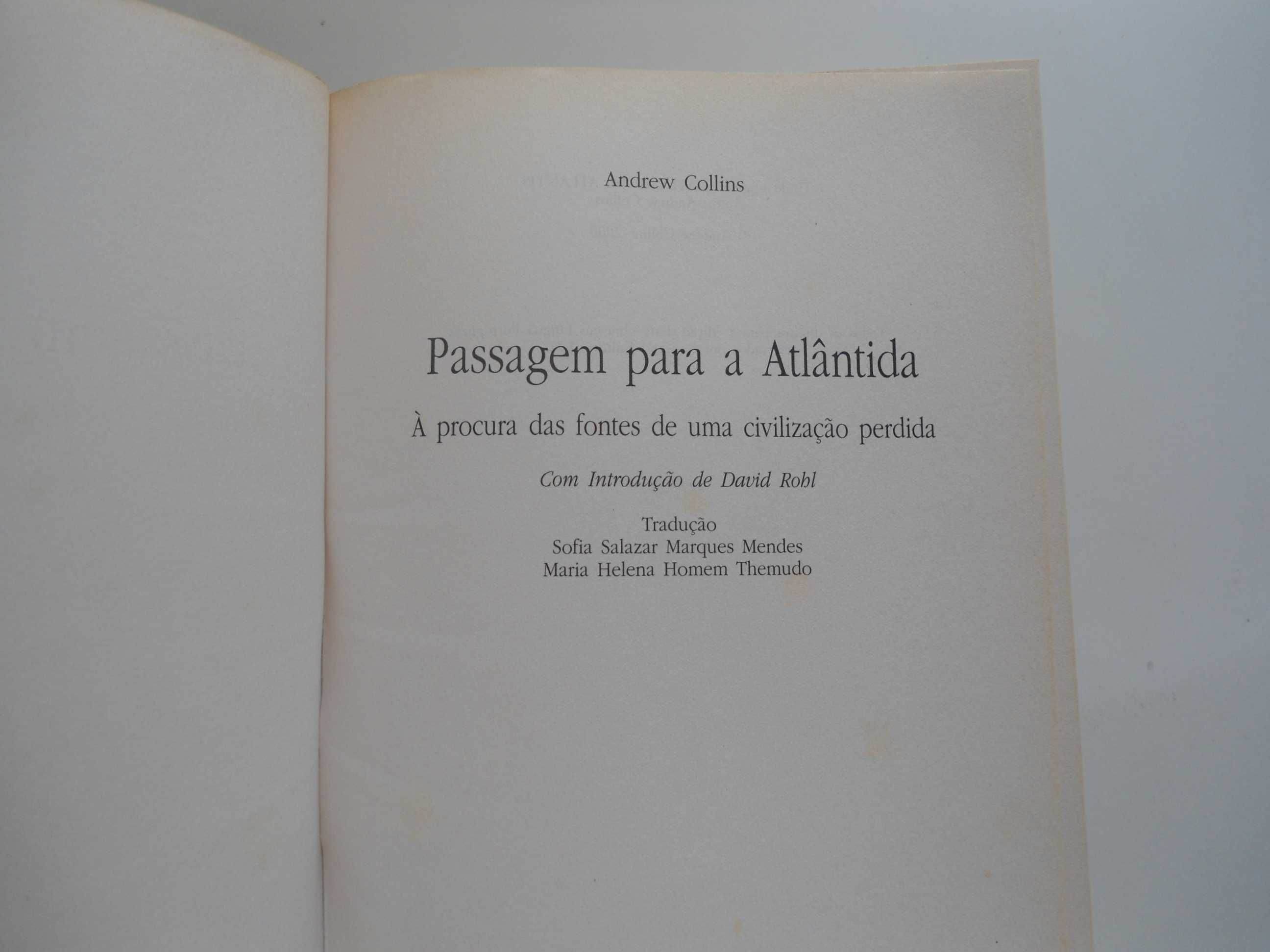 Passagem para a Atlântida por Andrew Collins