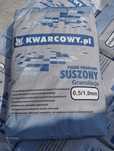 Piasek kwarcowy suszony 0.5/1 mm