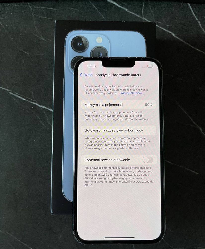 IPhone 13 Pro 128GB pamięci