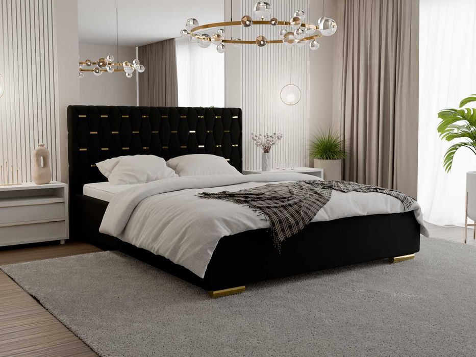 Łóżko tapicerowane AVANTI  120x200, 140x200, 160x200, 180x200, 200x200