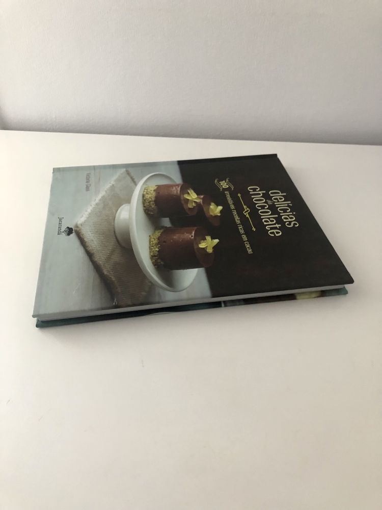 Livro de receitas Delícias de Chocolate NOVO