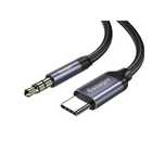 1m Przejściówka USB-C do Mini Jack 3.5mm - Adapter Radio AUX Smartfon
