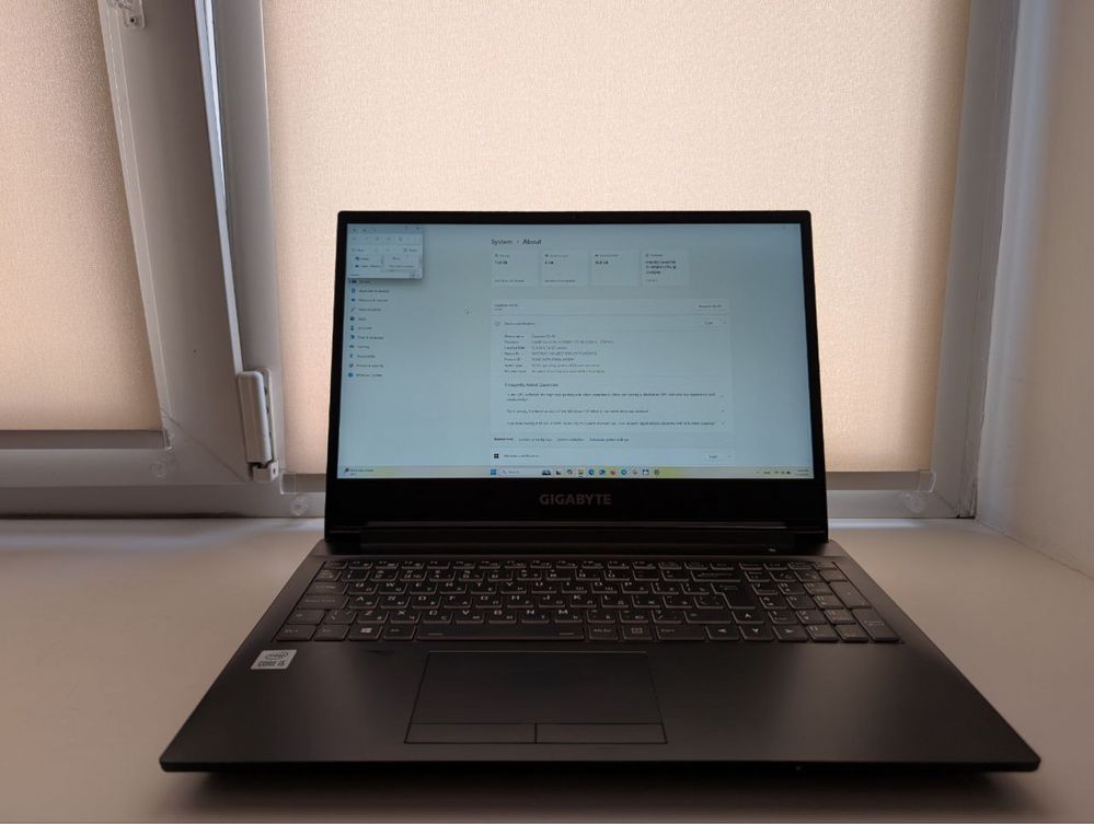 Игровой ноутбук Gigabyte G5 KC Core i5-10500H/16/512/3060