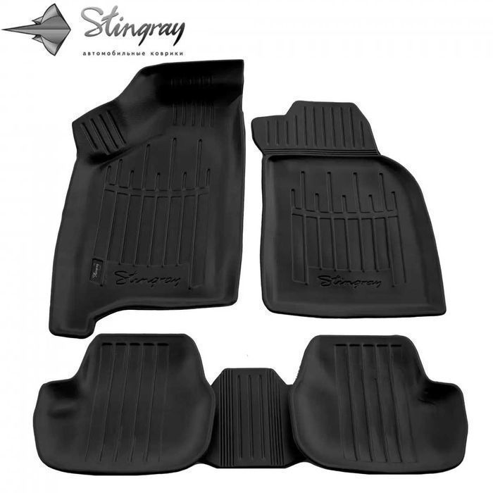 Резинові 3Д коврики з бортами Сузукі Jimny/SX4/Vitara/Grand Vitara