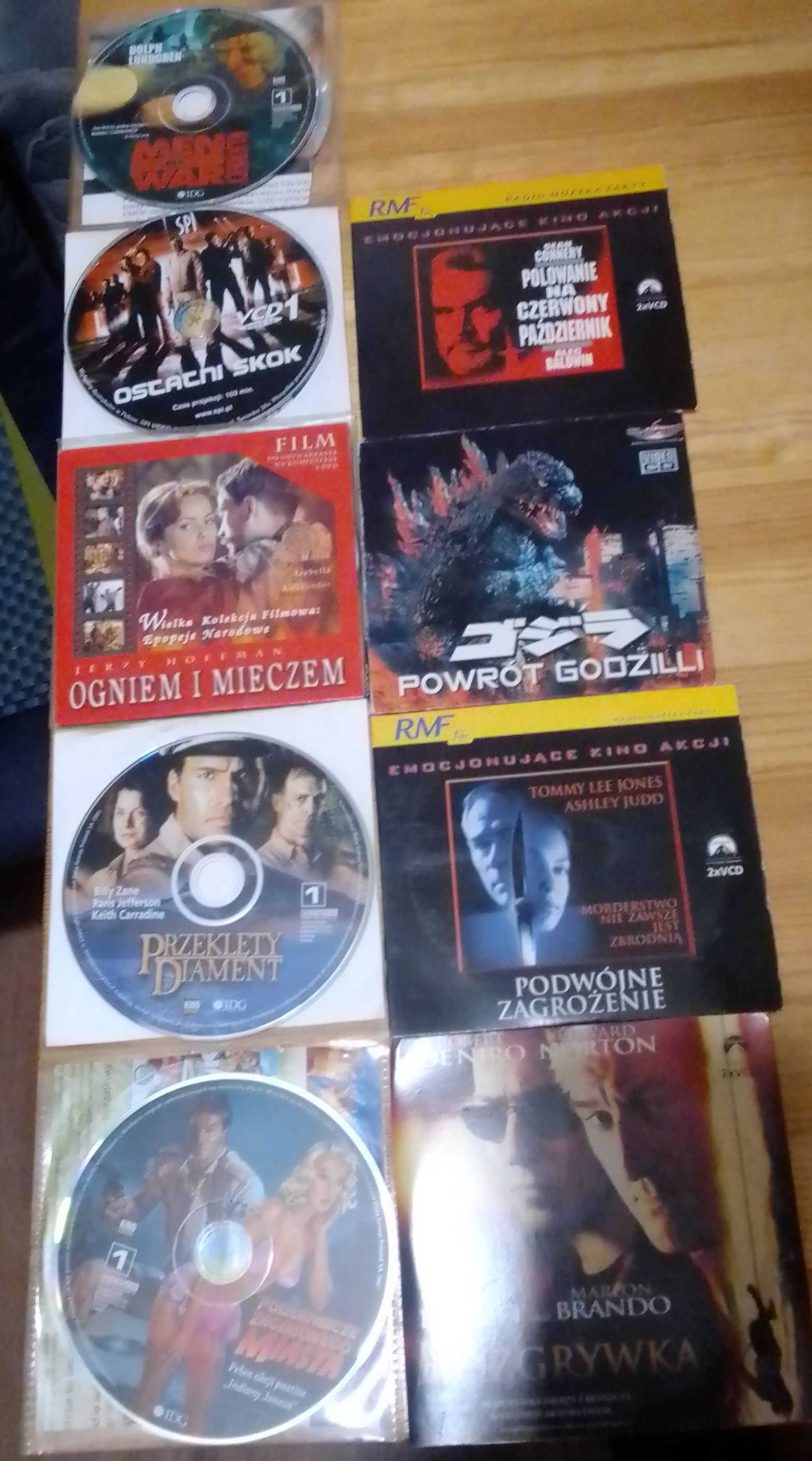 Sprzedam tanio używane  filmy VSD