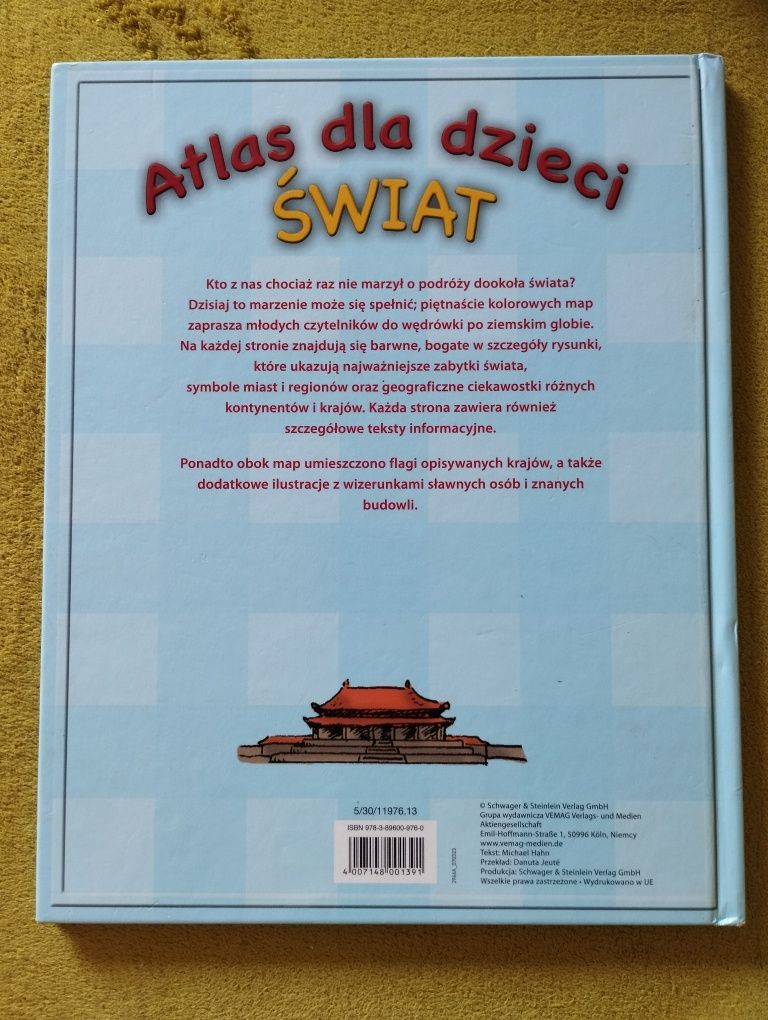 Atlas dla dzieci Świat kontynenty Państwa Ciekawostki geograficzne