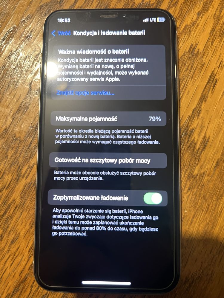 Iphone xs 64gb kondycja baterii 79% po wiecej zapraszam na priv