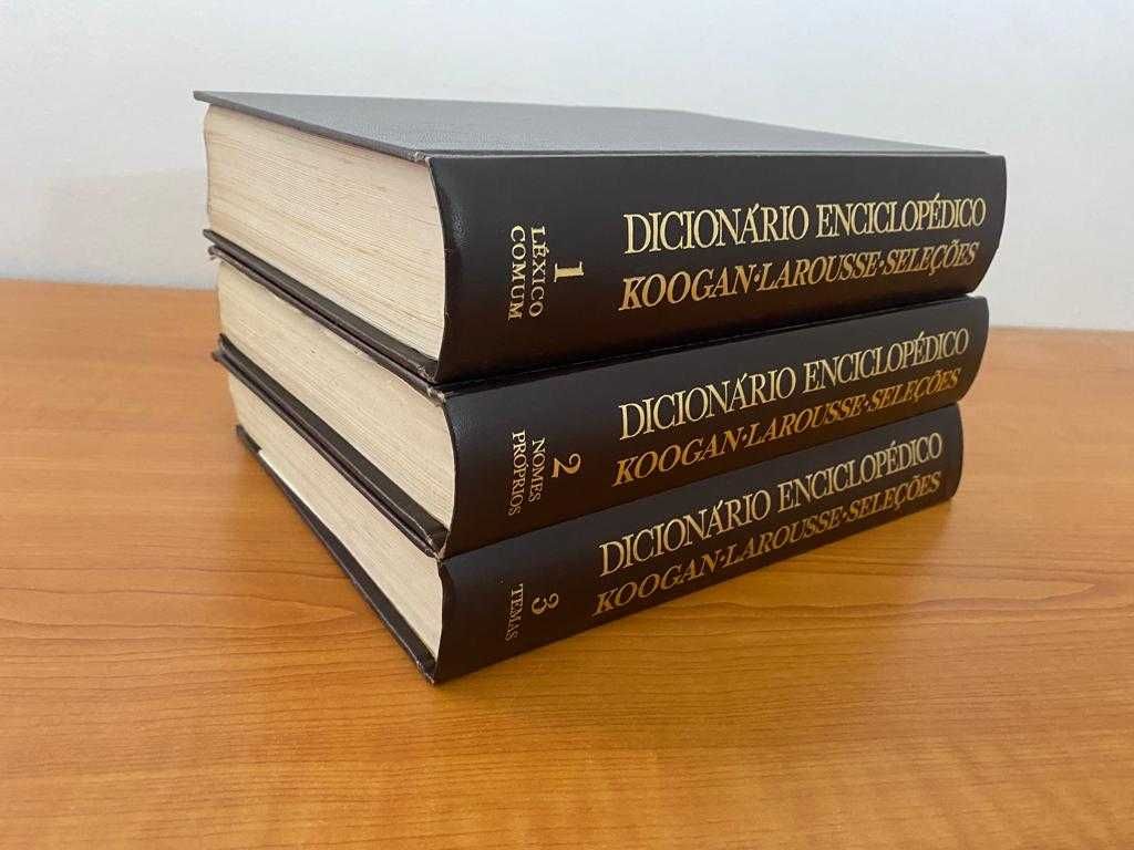 Dicionários Koogan Larousse Seleções (KLS) – 3 volumes