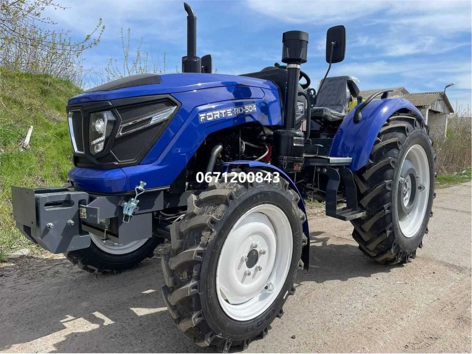 Мінітрактор FORTE RD 504 рівна підлога 2-х диск зчеплення реверс Форте