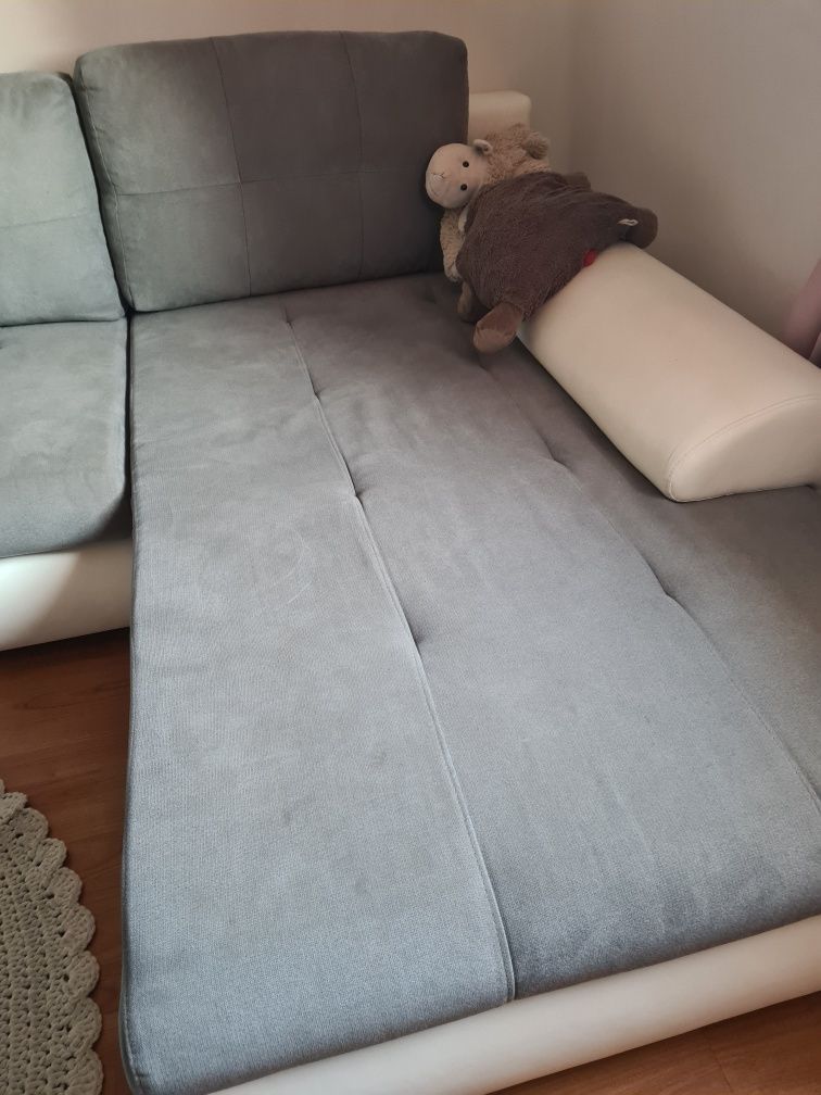 Duży, wygodny narożnik/sofa