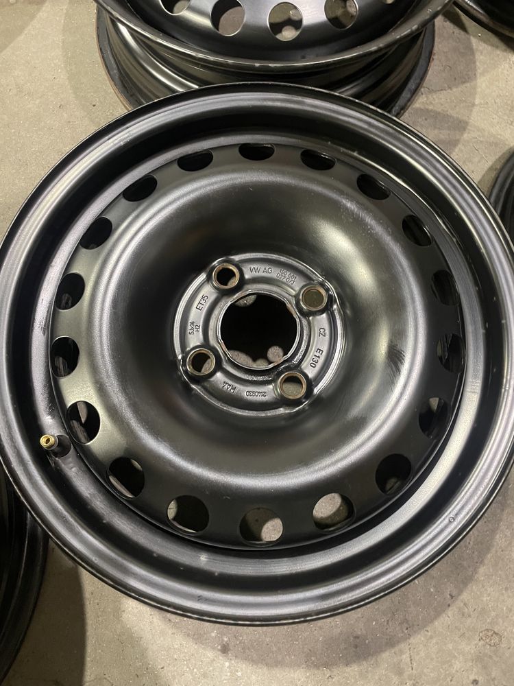 4szt felgi stal 14 4x100 vw UP