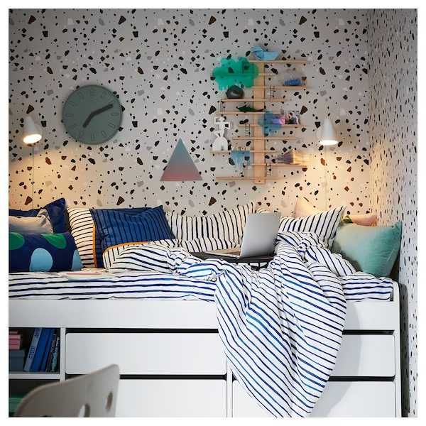 Lóżko dla dzieci SLÄKT Rama łóżka Ikea 90x200 Ikea Slaktkt Nowe w kart