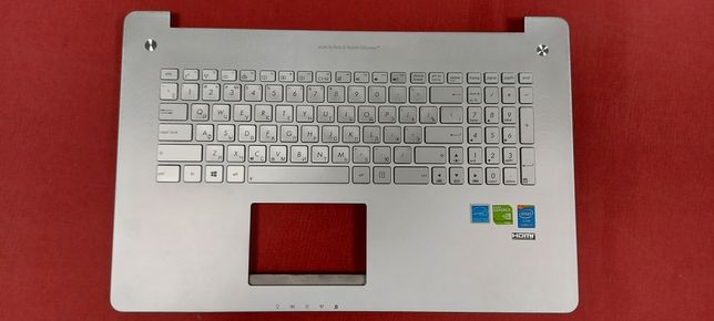 клавиатура для ноутбука Asus N750, R750 series, передняя панель