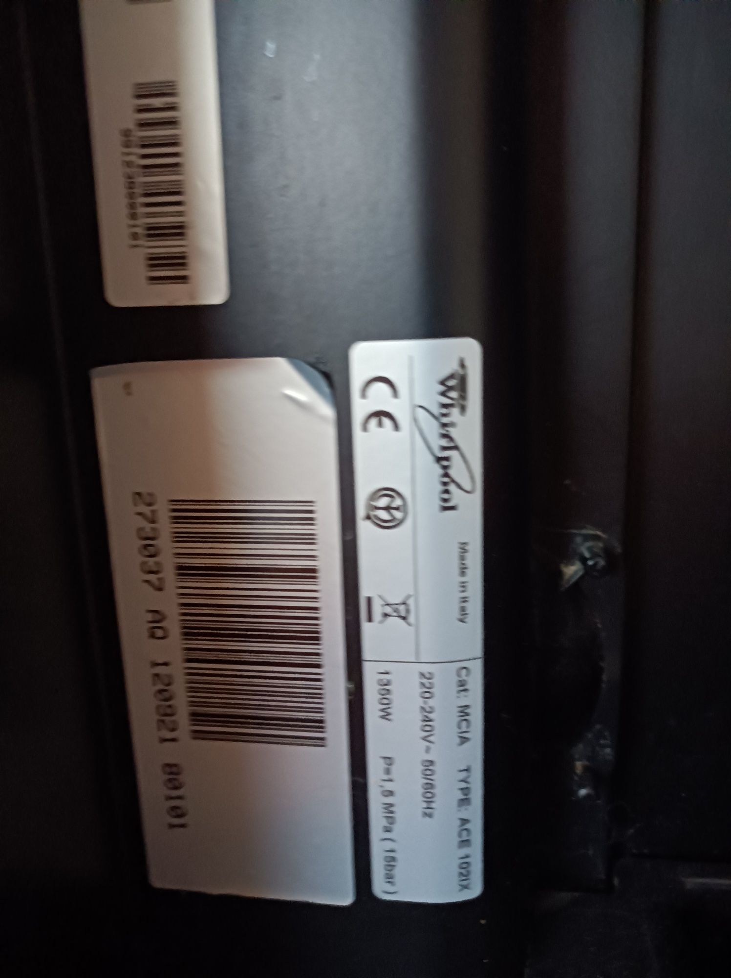 Ekspres do zabudowy Whirlpool ACE102IX