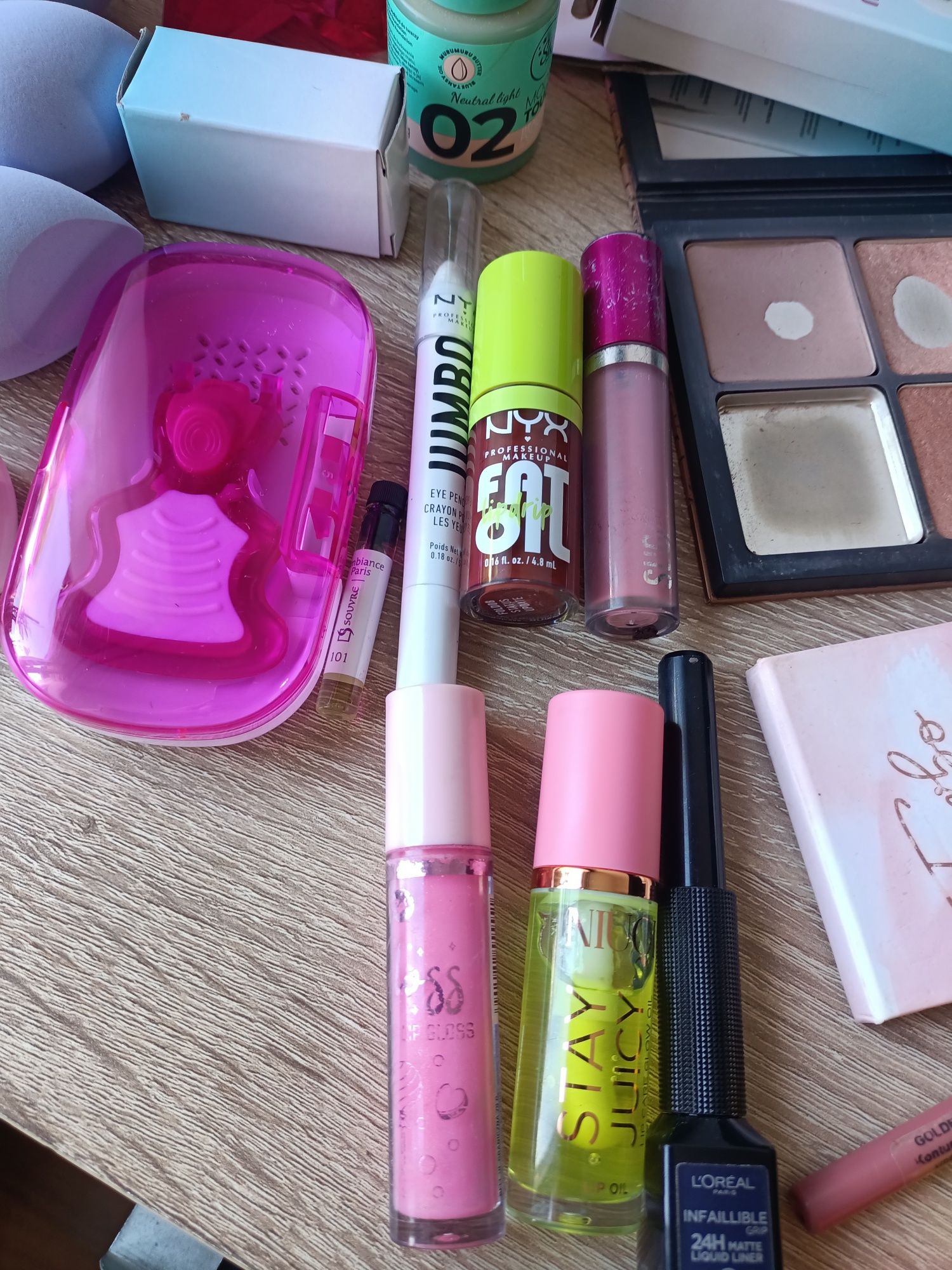 Zestaw kosmetyków Eveline Full spot glam shop nyx smashbox
