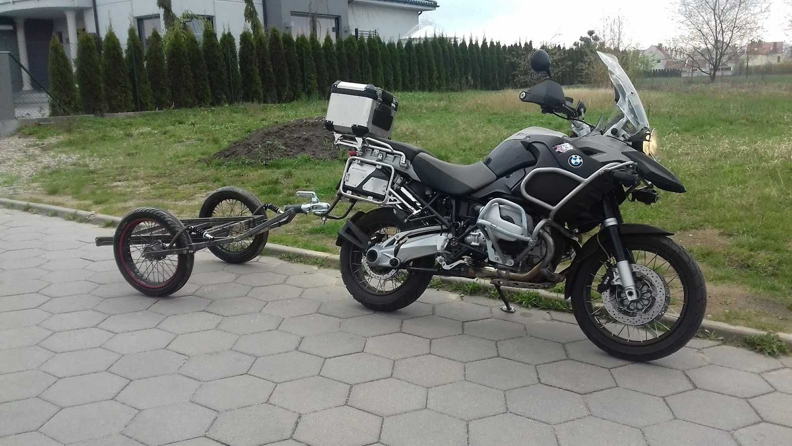Przyczepka motocyklowa do BMW GS 1200 ADV K25