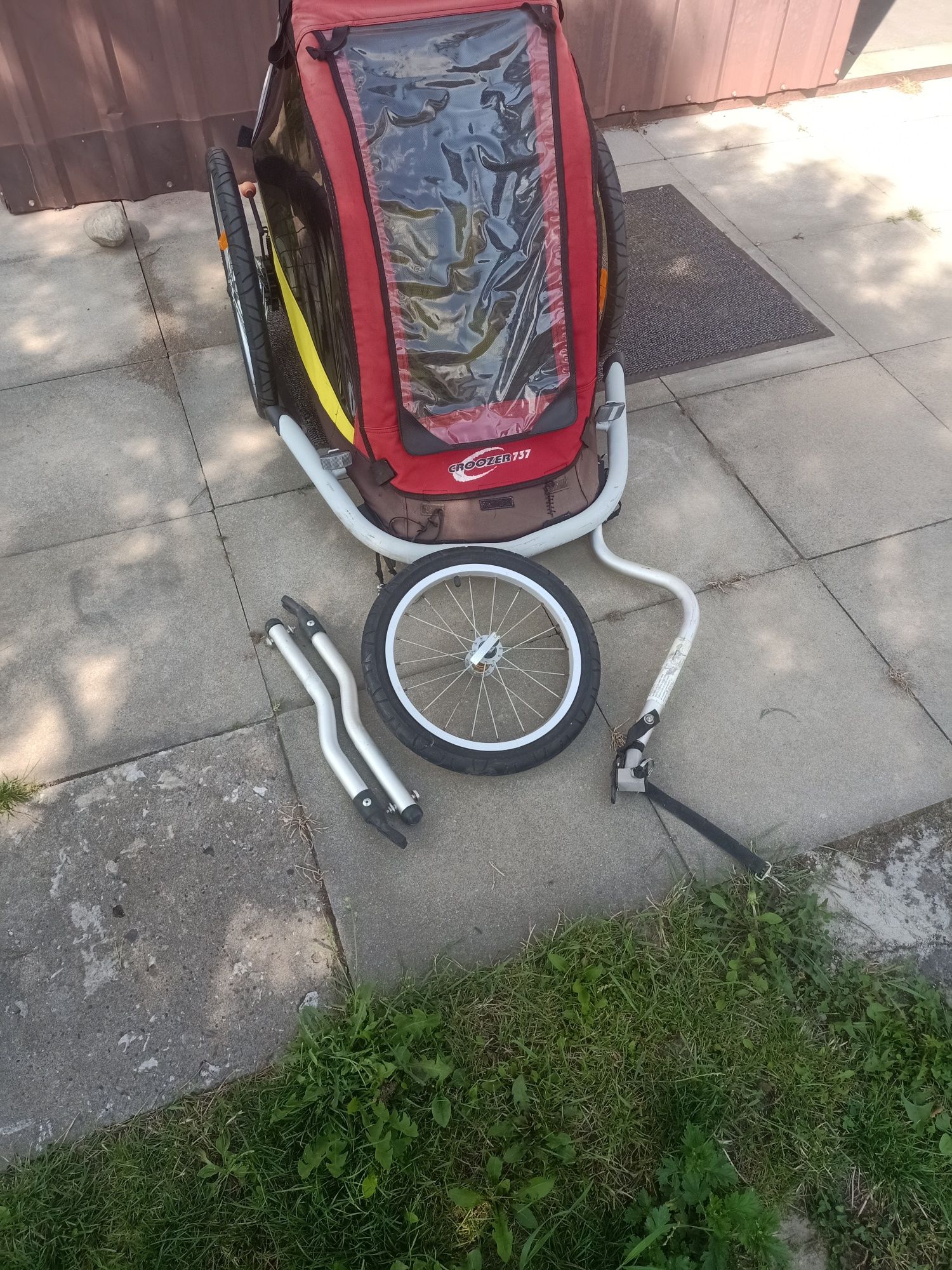 Przyczepka rowerowa croozer 737
