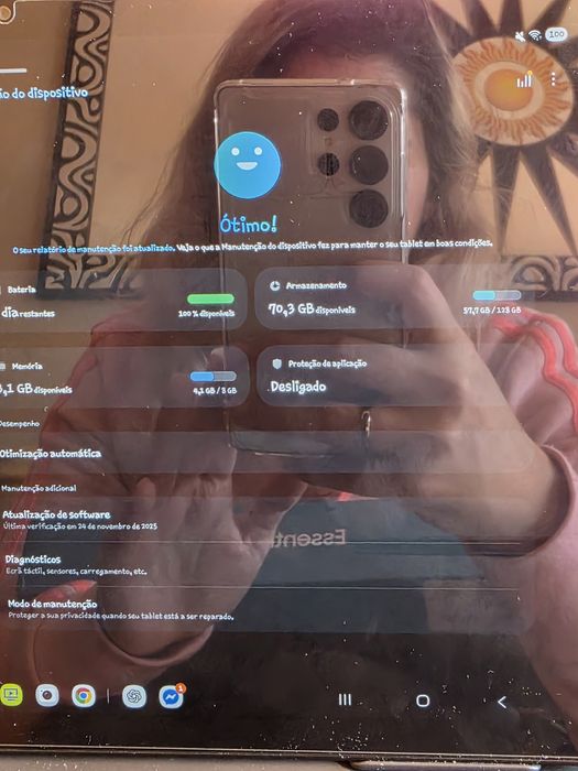 Tablet samsung a9+ 128gb