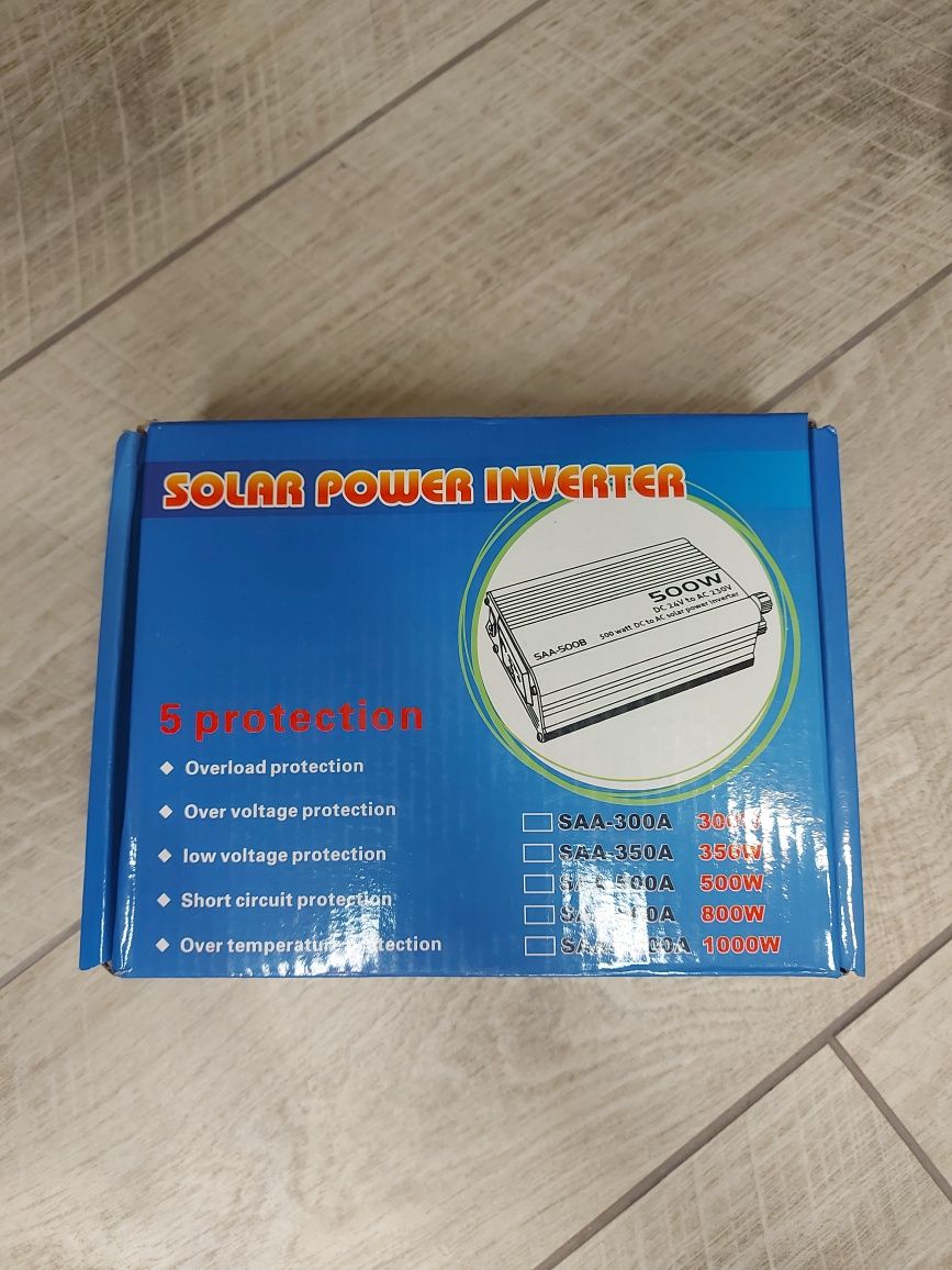 Інвертор 500w solar power inverter перетворювач