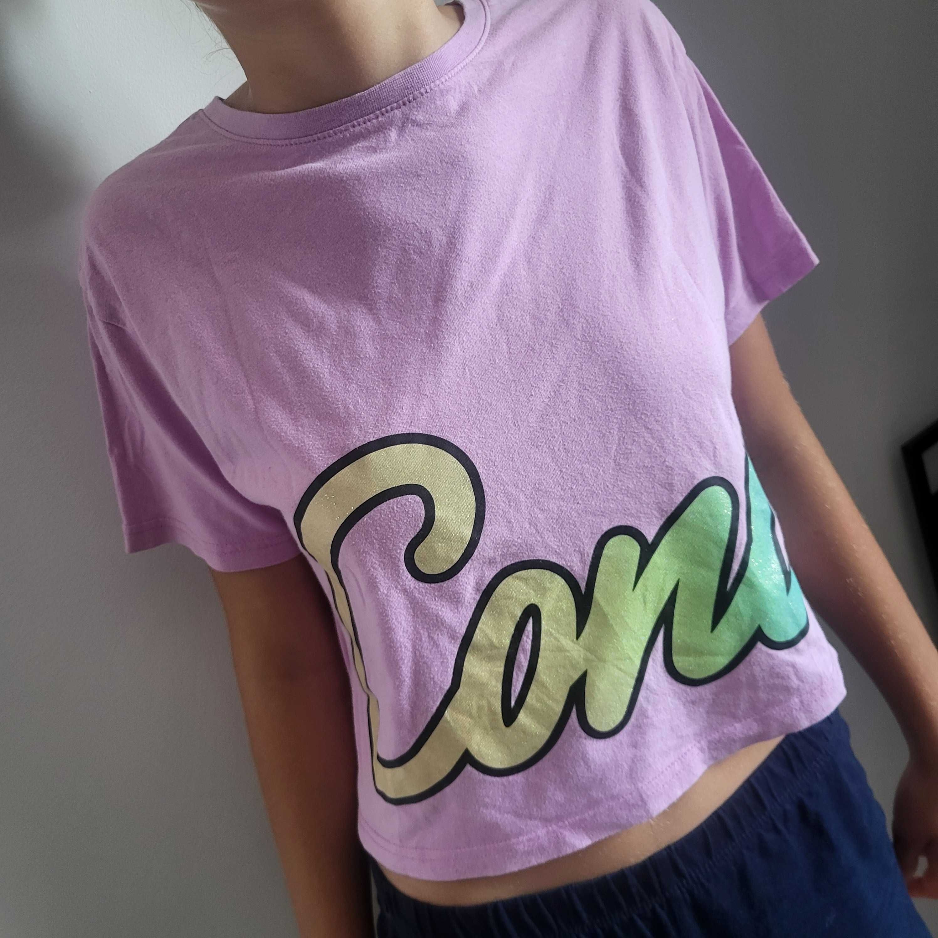 Prześliczna koszulka bluzka t-shirt Converse r. 128-140 stan super