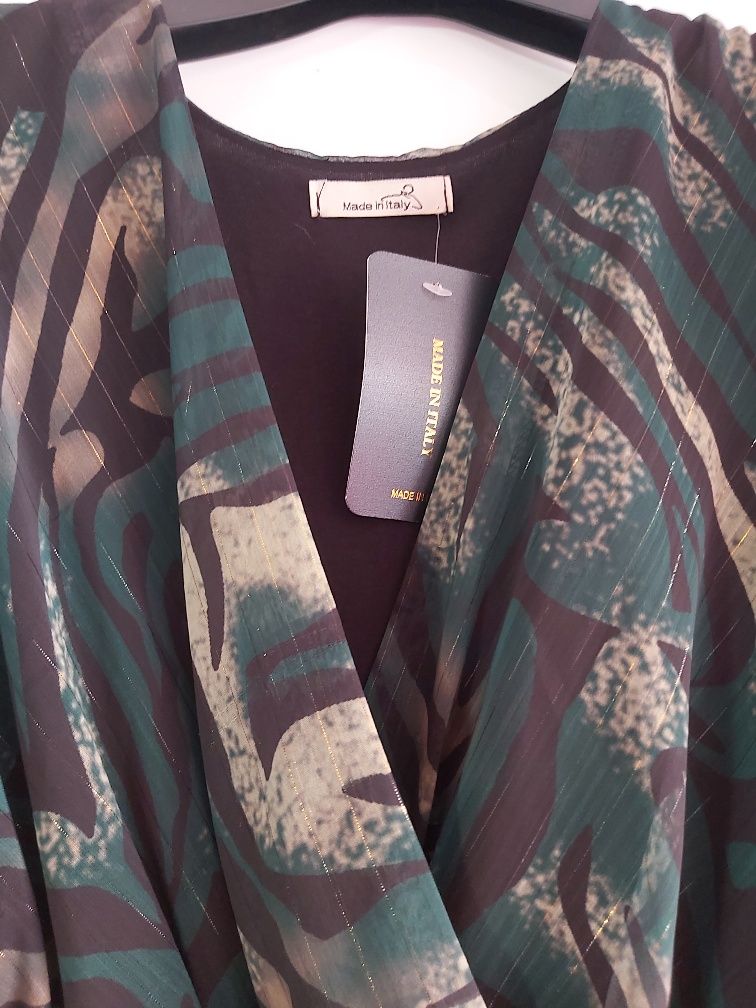 Nowa elegancka sukienka plisowana S/M
