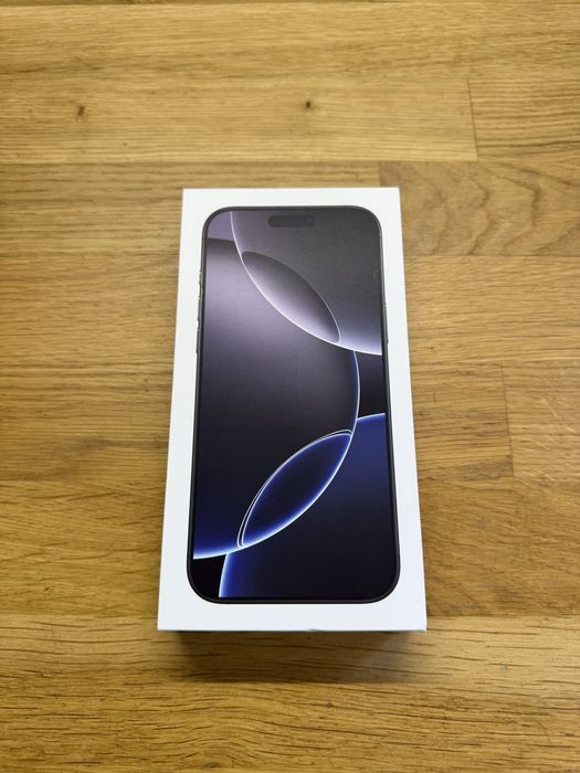 iPhone 16 Pro Max, Black Titanium , 256GB, NOWY NIEODPAKOWANY