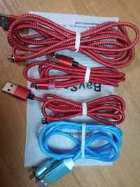 Магнитный кабель micro usb, штекеры