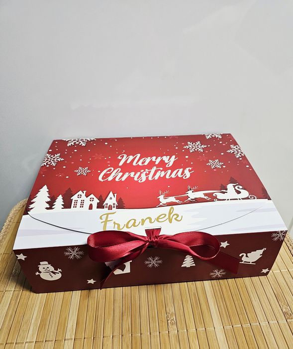 Box prezentowy z maskotka