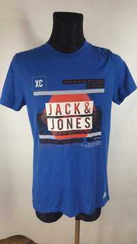 T-shirt męski okrągły dekolt Jack&Jones rozmiar L