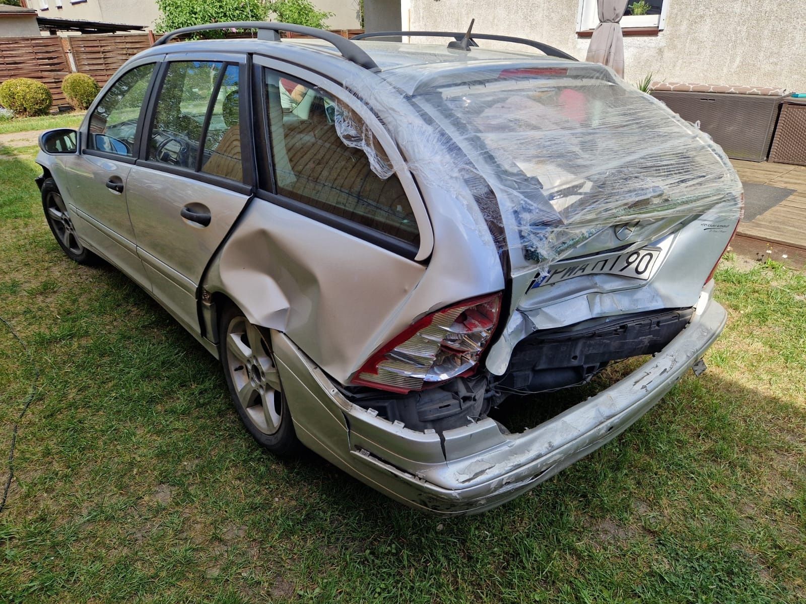 Mercedes c220 w203 po kolizji