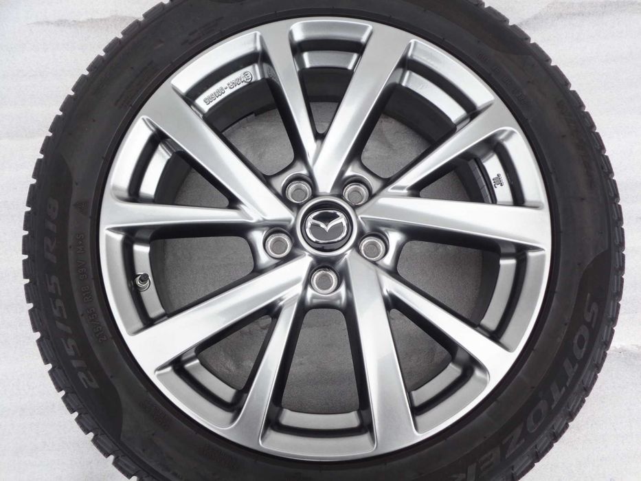 Felgi aluminiowe 18 Mazda CX30 CX-30 CX3 5x114,3 Oryginalne Czujniki