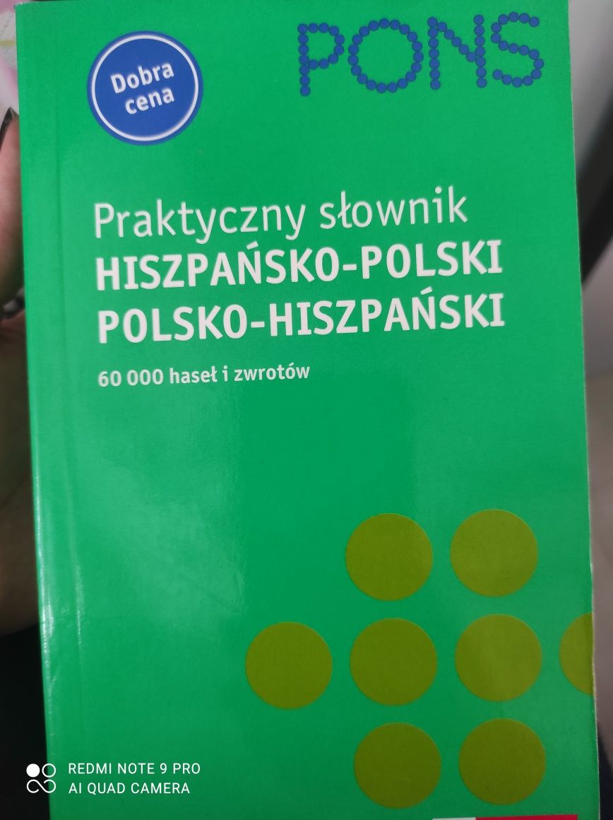 PONS słownik hiszpańsko-polski i polsko-hiszpański