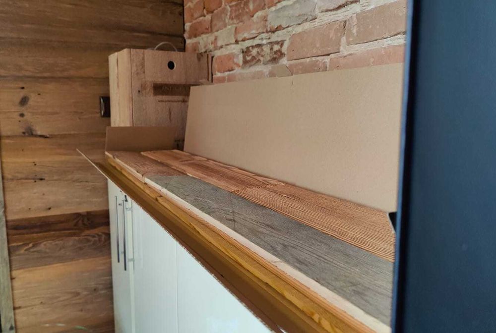 Stare Deski Na Ścianę stare drewno rustykalne stoliki wood loft