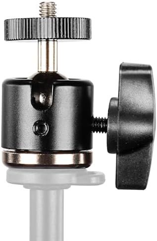 Neewer 360 stopni aluminiowa mini głowica kulowa ze stopu aluminium z