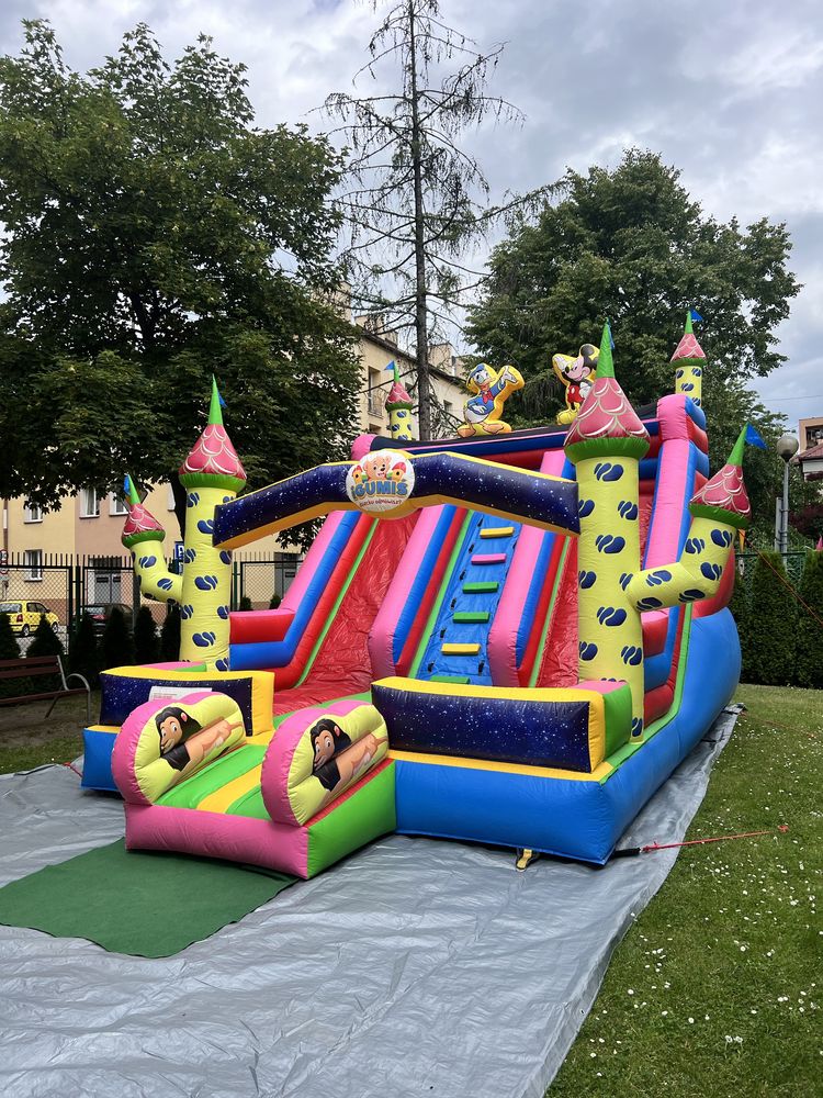 Wypożycz dmuchańce atrakcje dla dzieci wynajem zamków dmuchanych hit