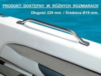 Reling • Poręcz • Uchwyt pokładowy do łodzi / Stal nierdzewna / INOX