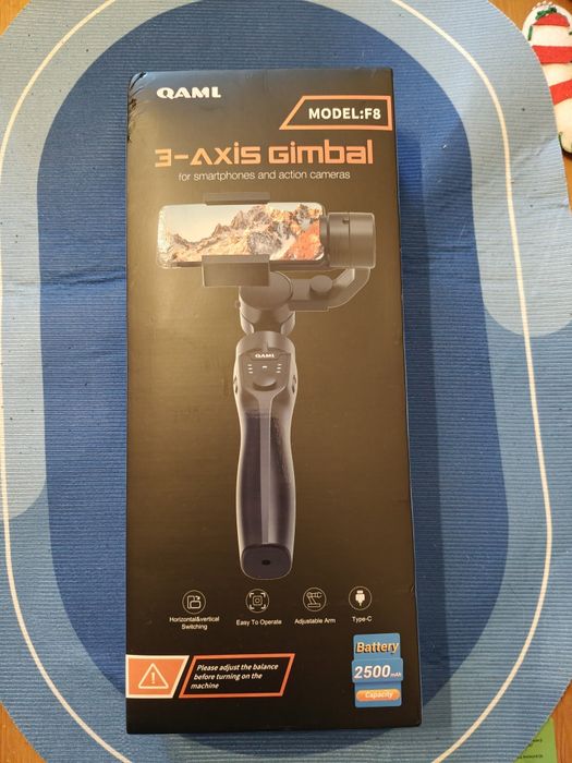 Gimbal 3 osiowy do telefonu nowy bluetooth