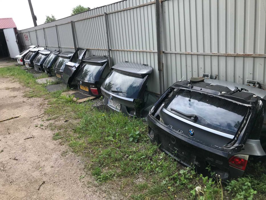 BMW X5 X6 F15 E70 E71 E53 Крышка багажника ляда верхняя нижня Разборка