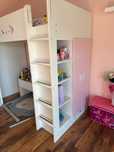 Używane łóżko na antresoli model Ikea Samstad