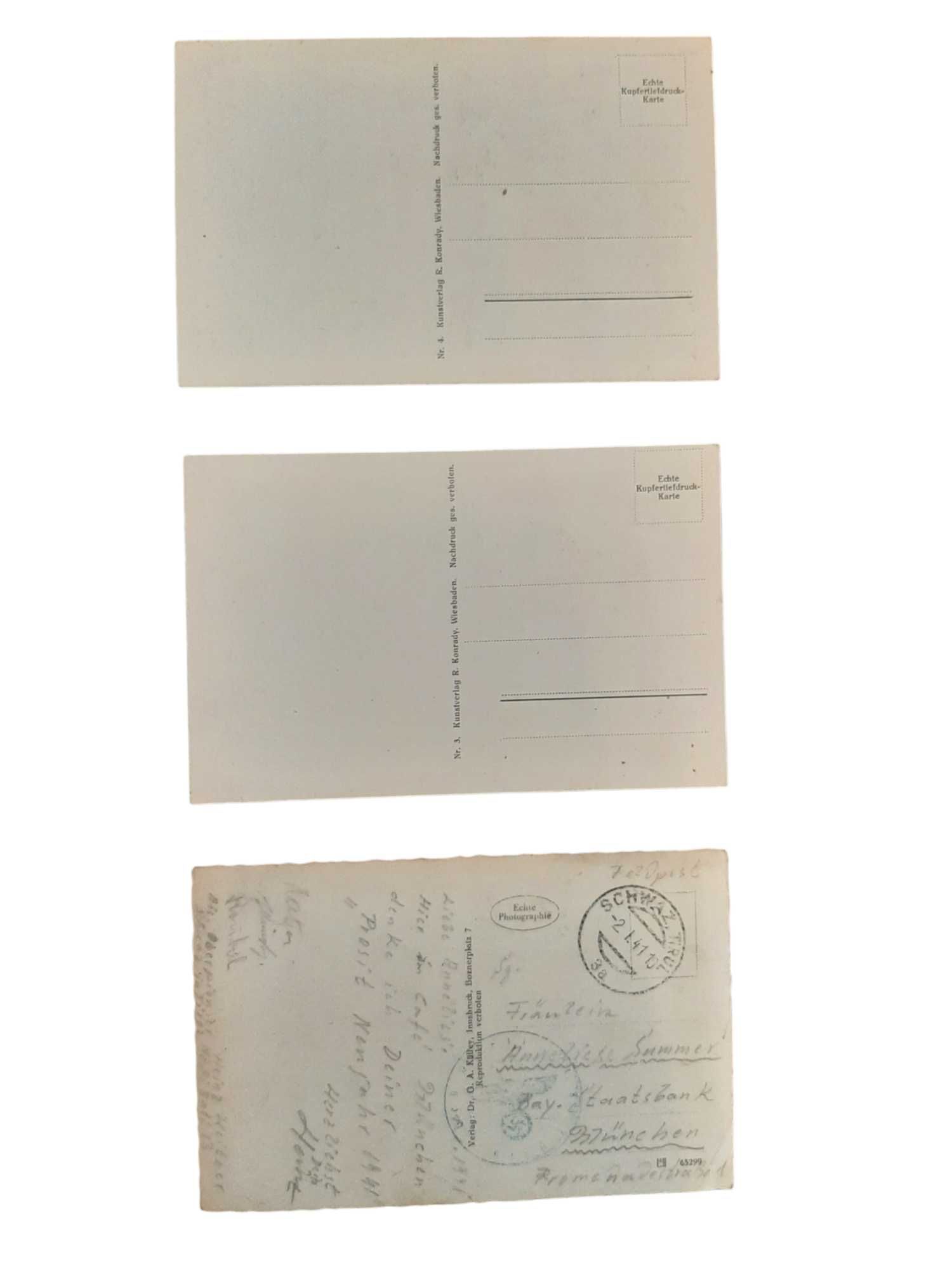 Postais Antigos - Alemanha Nazi - 1941
