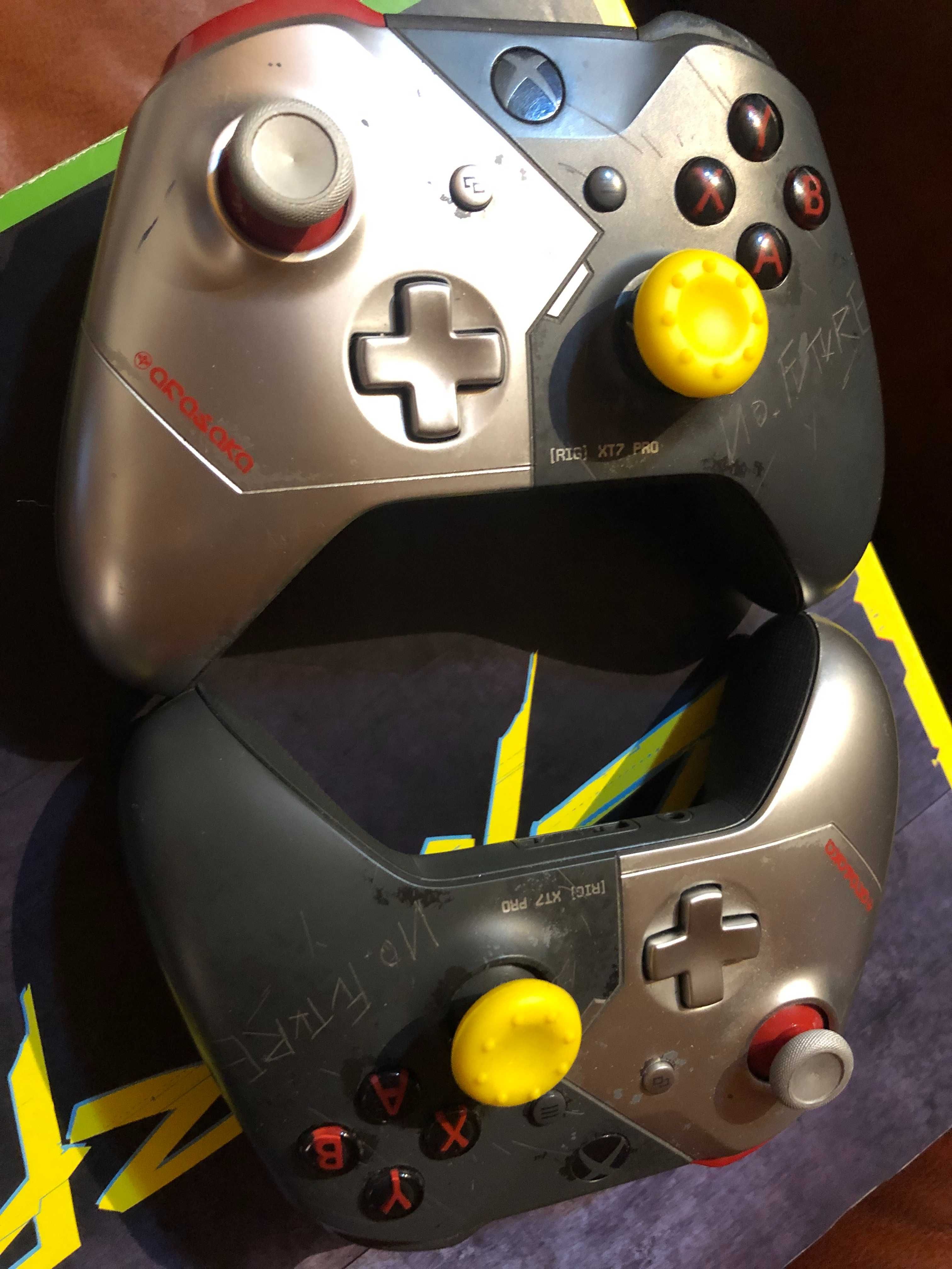 Konsola Limitowana Cyberpunk XBOX ONE X +2 Pady ZAMIANA NA VHS,Laptop