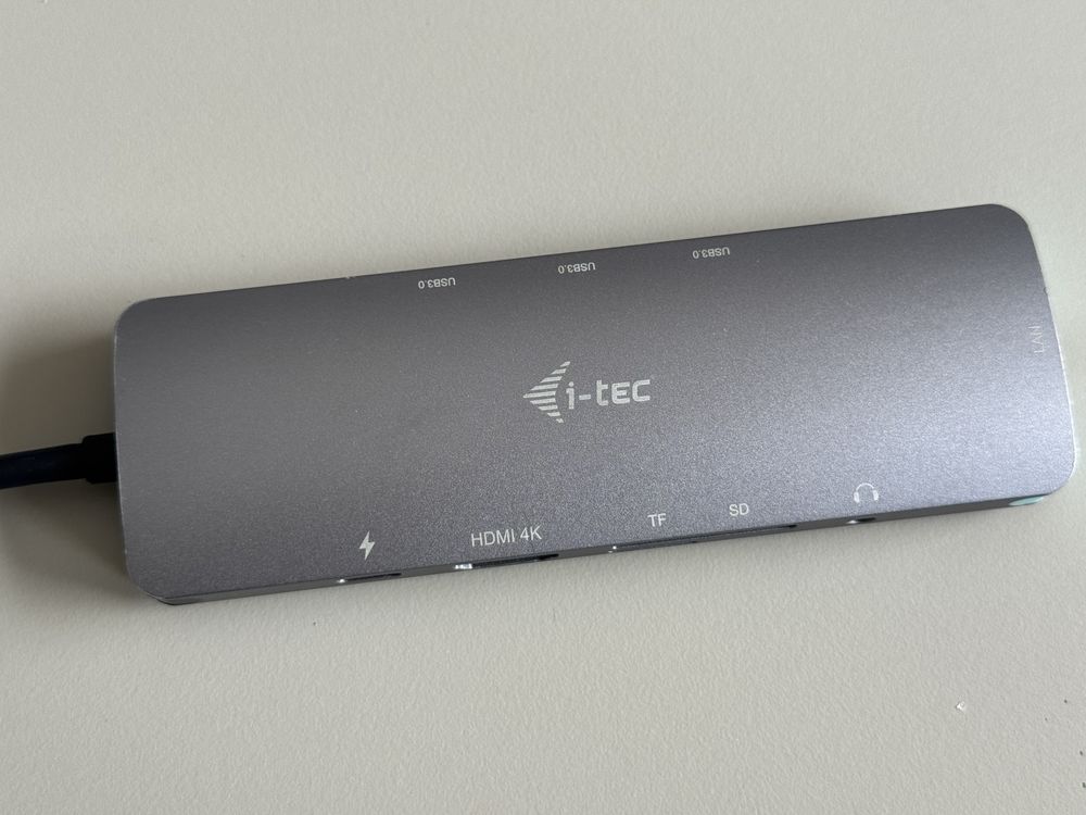 Hub Usb-c  I-TEC C31NANODOCKLANPD USB Typu C, Pasywny