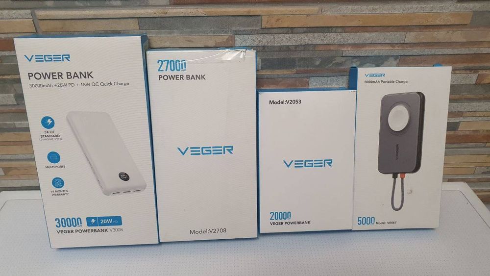 Повербанк VEGER 10.000 Mah