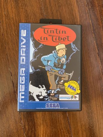 Jogo sega mega drive Tintin in Tibet
