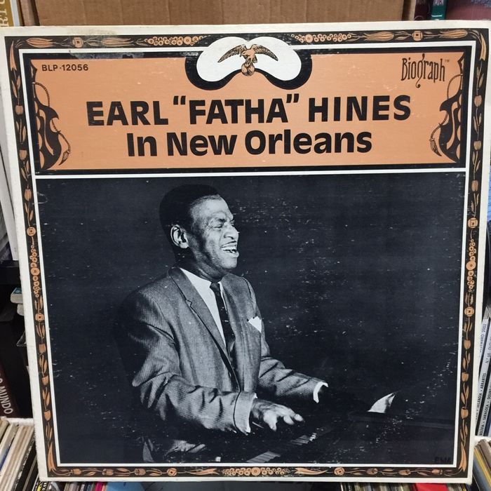 Vinil: Earl Fatha Hines - In the New Orleans - 1977